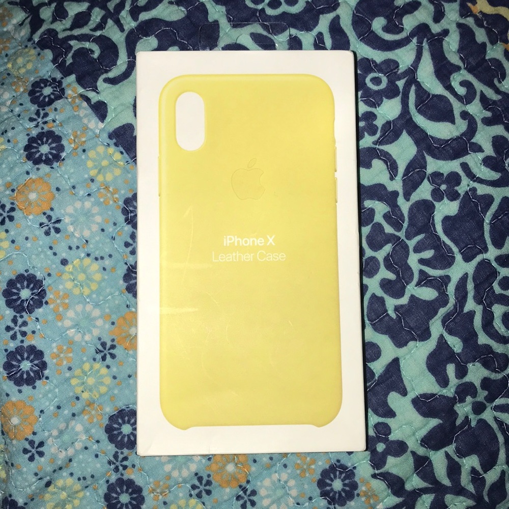 Iphone X leather case